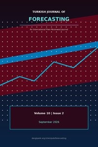 Turkish Journal of Forecasting kapağı